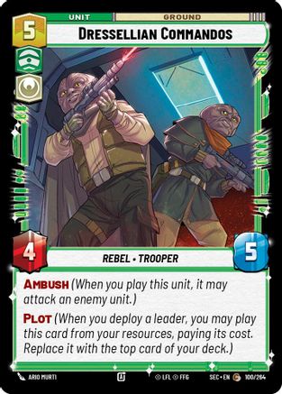 Dressellian Commandos (100/264) - SOP - Common
