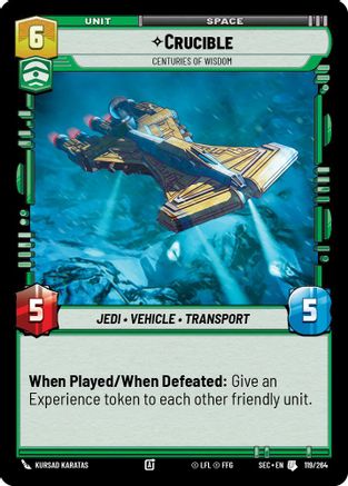 Crucible - Centuries of Wisdom (119/264) - SOP - Uncommon
