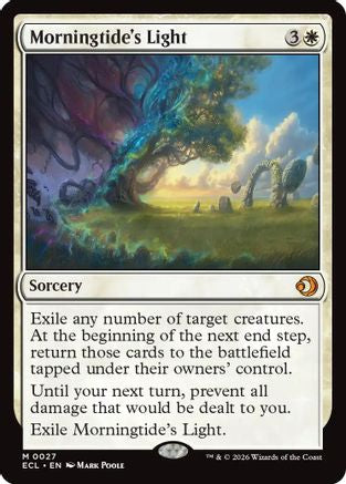 Morningtide's Light (ECL-027) - mythic - Foil
