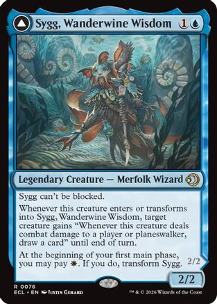 Sygg, Wanderwine Wisdom (ECL-076) - rare