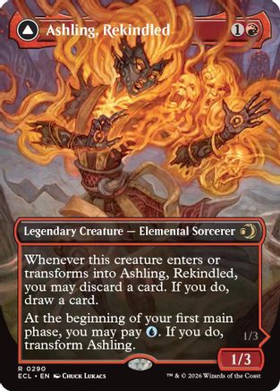 Ashling, Rekindled (Borderless) (ECL-290) - rare