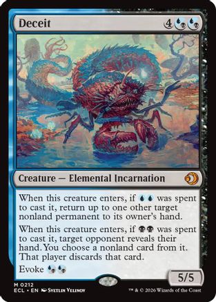 Deceit (ECL-212) - mythic - Foil