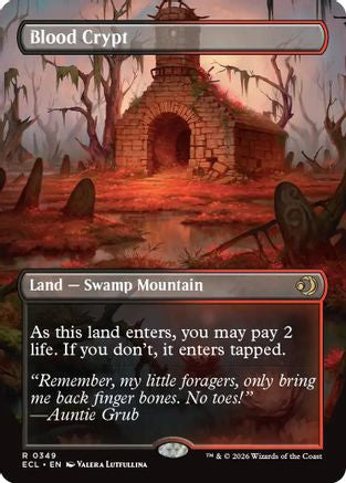 Blood Crypt (Borderless) (ECL-349) - rare