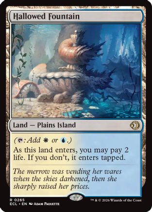 Hallowed Fountain (ECL-265) - rare
