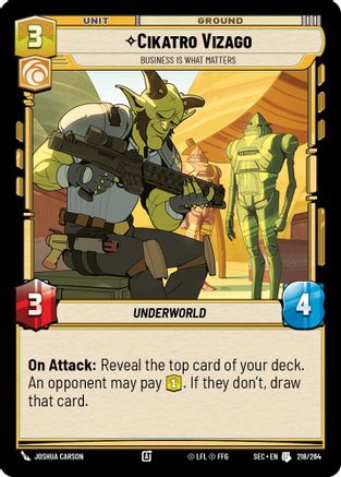 Cikatro Vizago - Business is What Matters (218/264) - SOP - Uncommon