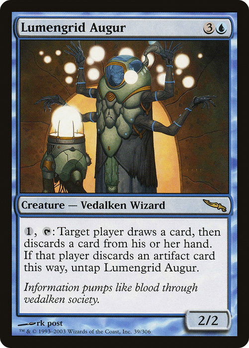 Lumengrid Augur (MRD-039) - rare - Foil