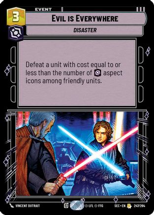 Evil is Everywhere (247/264) - SOP - Rare