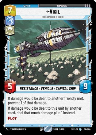 Vigil - Securing the Future (50/264) - SOP - Legendary