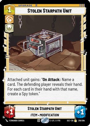 Stolen Starpath Unit (210/264) - SOP - Rare