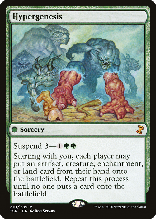 Hypergenesis (TSR-210) - mythic - Foil