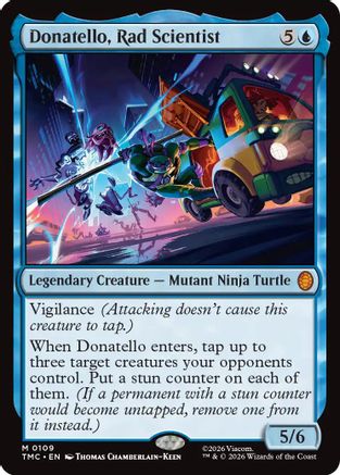 Donatello, Rad Scientist (TMC-109) - mythic