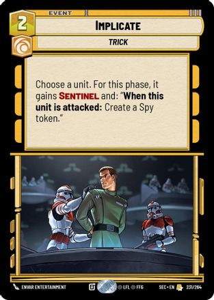 Implicate (231/264) - SOP - Rare