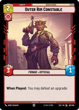 Outer Rim Constable (163/264) - SOP - Common