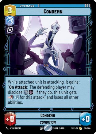 Condemn (38/264) - SOP - Rare