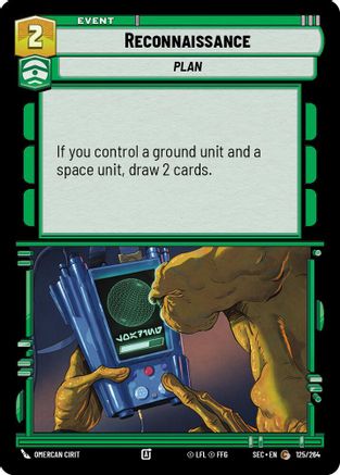 Reconnaissance (125/264) - SOP - Common