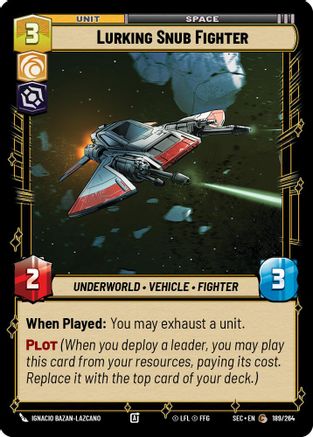 Lurking Snub Fighter (189/264) - SOP - Common