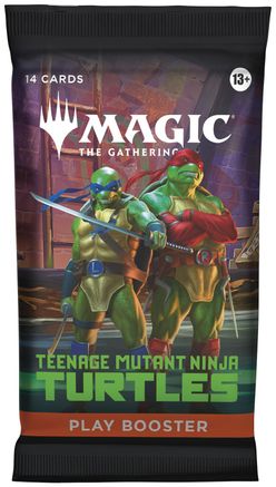 Teenage Mutant Ninja Turtles - Play Booster Pack (anglais)