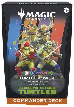 Teenage Mutant Ninja Turtles - Commander Deck - Turtle Power! (anglais)