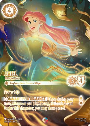 Ariel - Ethereal Voice (Iconic) (241/204) - WITW - Iconic - Holofoil