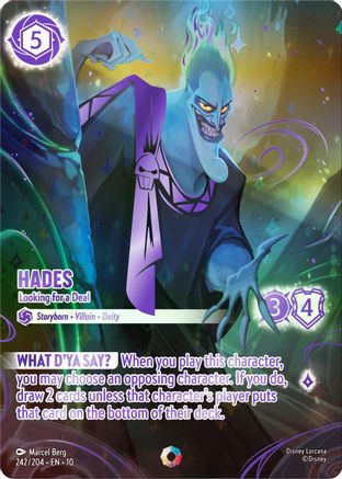 Hades - Looking for a Deal (Iconic) (242/204) - WITW - Iconic - Holofoil