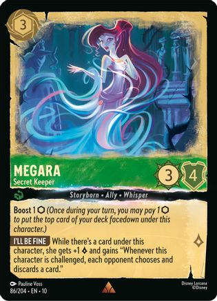 Megara - Secret Keeper (86/204) - WITW - Rare