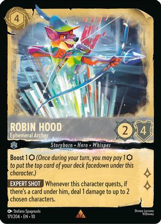 Robin Hood - Ephemeral Archer (171/204) - WITW - Rare
