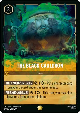The Black Cauldron (32/204) - WITW - Legendary - Cold Foil
