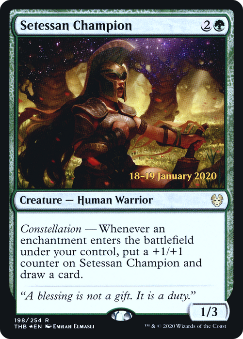 Setessan Champion (PRE-198S) - rare - Foil