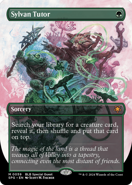 Sylvan Tutor (SPG-059) - mythic (Borderless)