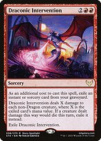 Draconic Intervention (STX-096) - rare