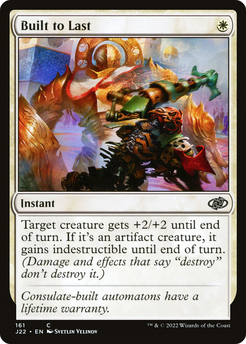 Built to Last (J22-161) - common