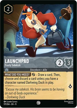 Launchpad - Trusty Sidekick FRANÇAIS (177/204) - G - Commune - Cold Foil