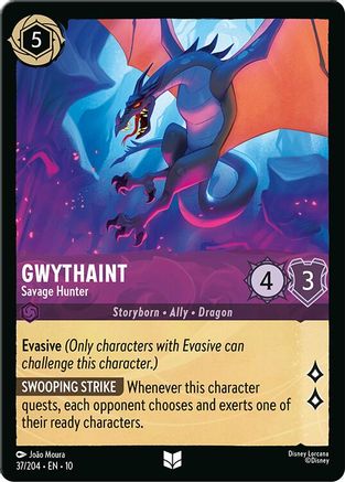 Gwythaint - Savage Hunter (37/204) - WITW - Uncommon - Cold Foil