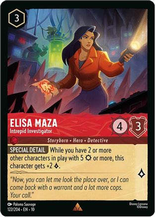 Elisa Maza - Intrepid Investigator (122/204) - WITW - Rare