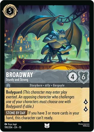 Broadway - Sturdy and Strong (190/204) - WITW - Uncommon