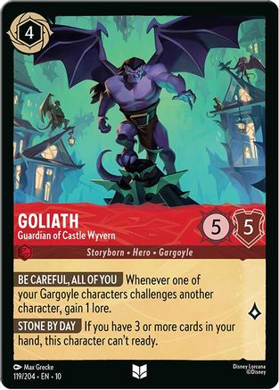 Goliath - Guardian of Castle Wyvern (119/204) - WITW - Uncommon - Cold Foil