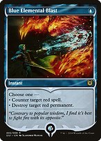 Blue Elemental Blast (SS1-002) - rare