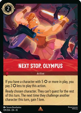 Next Stop, Olympus (129/204) - WITW - Rare
