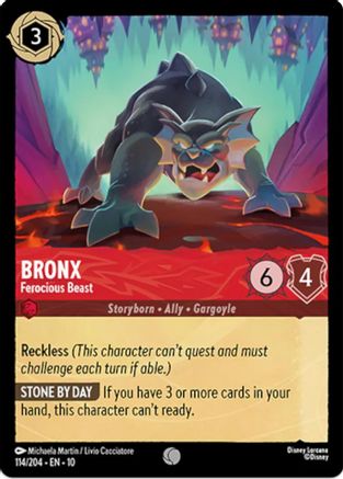 Bronx - Ferocious Beast (114/204) - WITW - Common