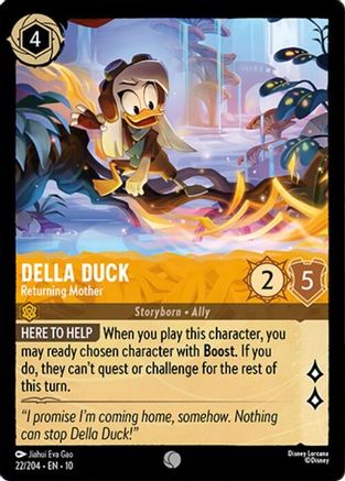 Della Duck - Returning Mother (22/204) - WITW - Common - Cold Foil