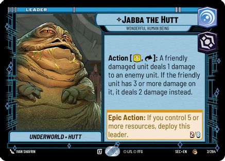 Jabba the Hutt - Wonderful Human Being (2/264) - SOP - Common
