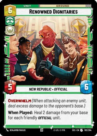 Renowned Dignitaries (102/264) - SOP - Uncommon
