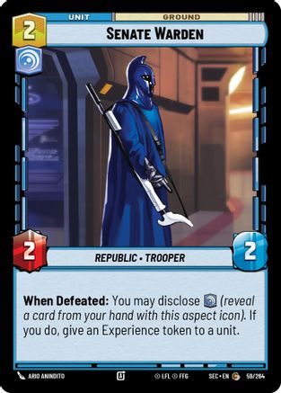 Senate Warden (59/264) - SOP - Common