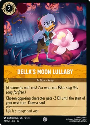 Della's Moon Lullaby (28/204) - WITW - Common - Cold Foil