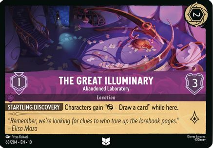 The Great Illuminary - Abandoned Laboratory (68/204) - WITW - Uncommon - Cold Foil
