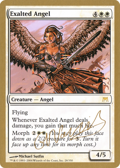 Exalted Angel (WCD-GN28) - rare