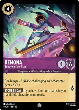 Demona - Betrayer of the Clan (40/204) - WITW - Common
