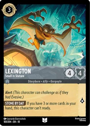 Lexington - Small in Stature (183/204) - WITW - Uncommon - Cold Foil