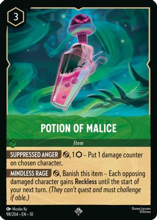 Potion of Malice (98/204) - WITW - Super Rare