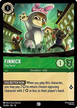 Finnick - Tiny Terror (74/204) - WITW - Common - Cold Foil